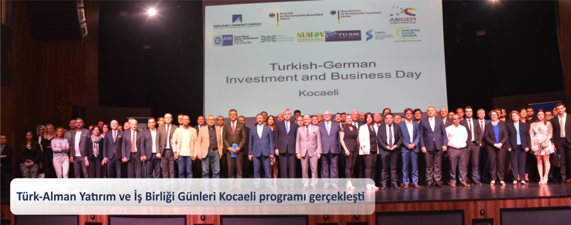 Türk-Alman Yatırım ve İş Birliği Günleri Kocaeli programı gerçekleşti